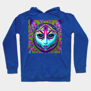 Dosed in the Machine (35) - Trippy Psychedelic Art Hoodie